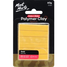 MONT MARTE Make n Bake Polimer Kil Signature 60g - Gold