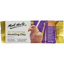 MONT MARTE mm Hava ile Sertleşen Modelleme Kili - Toprak Rengi 500 G