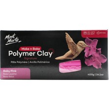 MONT MARTE mm Make N Bake Polimer Kil Signature 400G - Baby Pink
