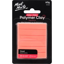 MONT MARTE Make N Bake Polimer Kil Signature 60G - Coral
