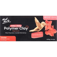 MONT MARTE mm Make N Bake Polimer Kil Signature 400G - Scarlet