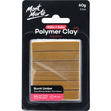 MONT MARTE mm Make N Bake Polimer Kil Signature 60G - Burnt Umber