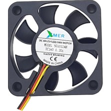 Robo Dünya 50X50X10MM 24V 0.20A 3p Xmer Fan
