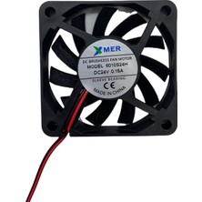 Robo Dünya 60X60X10MM 24V 0.15A 2p Xmer Fan