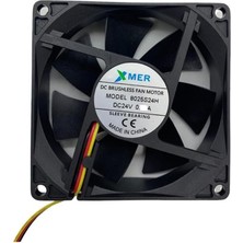 Robo Dünya 80X80X25MM 24V 0.15A 3p Fan