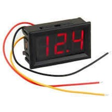 Robo Dünya Dijital Voltmetre Dc 0-100V  3 Kablolu