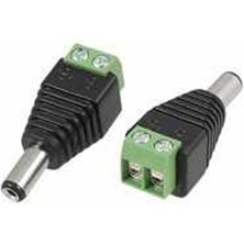 Robo Dünya 5.5*2.1mm Kamera Için Dc Power Erkek Plug Jak Adaptör Konnektör Plug