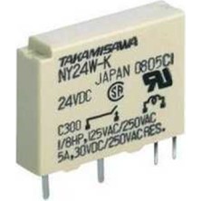 Robo Dünya NY24W-K 24VOLT Yassı Röle