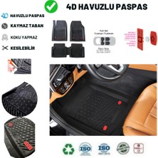 Zeyno Ticaret Land Rover Range Rover Velar 2020  Havuzlu Ünıversal Maxi Paspas Siyah