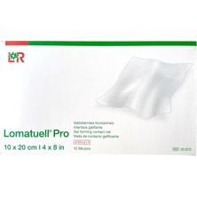 Lohmann & Rauscher Lomatuell Pro Parafin ve Hidrokolloid Içeren Silikon Tül Örtüsü 10X20 10 Adet