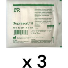 Lohmann Rauscher Suprasorb H 10X10CM Hidrokolloid Yarık Örtüsü-3 Adet