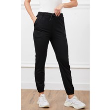 VivaJoy Kadın Yüksek Bel Paçası Lastikli Jogger Eşofman Altı