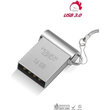 Powerway 16 GB USB 3.0 Metal Mini USB Flash Bellek