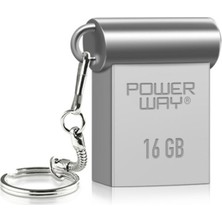 Powerway 16 GB USB 3.0 Metal Mini USB Flash Bellek