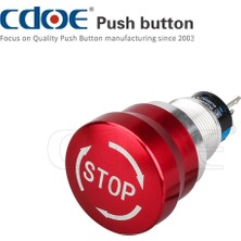 Robo Dünya 19MM Metal Acil-Stop Big IP65 5A 250VAC