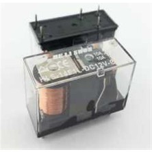 Robo Dünya HLS-14F3L-48VOLT 5AMPER Şeffaf Çift Kontak Röle 8 Pin