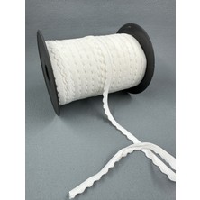 7 mm papatya iç çamaşır lastiği-5 metre-Beyaz
