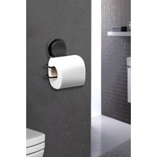 Okyanus Home Siyah Magic Fix Banyo Düzenleyici 3'lü Set-  Ikili Askı - Wc Kağıtlık - Saç Kurutmalık Askısı