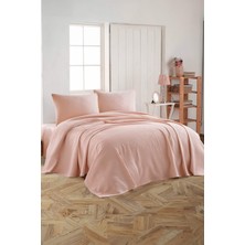 İpekçe Home MDL Fitted Lüks Kutulu 4 Parça %100 Organik Pamuk Çift Kişilik Pike Takımı