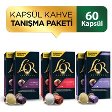 Jacobs L'or Nespresso Uyumlu Kapsül Avantaj Paketi (L'or Supremo + L'or Splendente + L'or Lungo) x 2