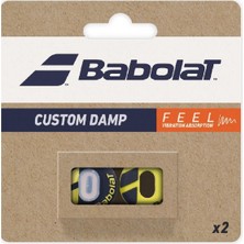 Babolat Custom Damp Titreşim Önleyici Siyah Sarı 2li