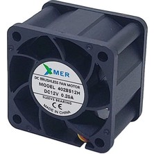 Robo Dünya 40X40X28MM 12V 0.20A 3p Xmer Fan