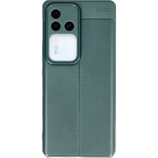Adige Vivo V30 5g Kılıf Niss Deri Desen Silikon