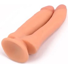 Vomentrend 7.3” Çift Başlı Realistik Dildo