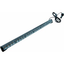 Forza 12V-24V LED Bar Off-Road Sarı Çakarlı (Çakar Tepe Lamba) (60 Cm)