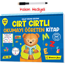 Yükselen zeka Cırt Cırtlı Okumayı Öğreten Kitap YAZ-SİL