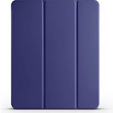 Lopard Apple iPad Air 10.9 2022 (5. Nesil) Standlı ve Kalem Bölmeli Smart Cover 1-1 Kapaklı Kılıf