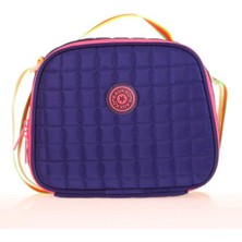 Kaukko Quilted Beslenme Çantası Navy Blue K9048