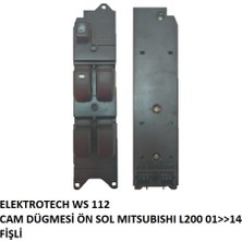 Parçafix Cam Dugmesi On Sol Mitsubishi L200 2001- (14 Fisli)