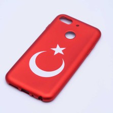 Habaca General Mobile 8 Go Kılıf Zore Bayrak Silikon