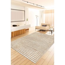 Decomia Home Dijital Baskı İskandinav Jüt Görünümlü Halı