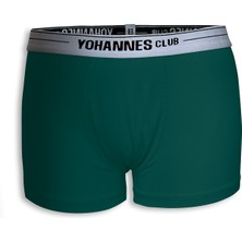 Yohannes Club Erkek Çocuk Pamuklu Iç Çamaşırı; Boxer (4'Lü Paket)