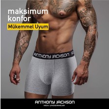 Anthony Jackson Likralı 6'lı Kutu Premium Erkek Boxer Boss