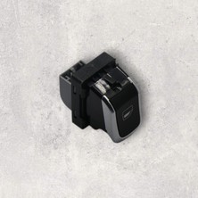 8K0959855B Cam Açma Anahtarı Tekli Krom - Audı A6-A7-A8-A4 2013-2015 - A5 2012-2016 - Q5 2013-2017 - Rs4-Rs5