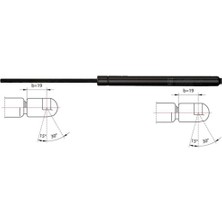 Parçafix Bagaj Kapak Amortisöru Escort Sw 1990-2001 Orion 1990-95