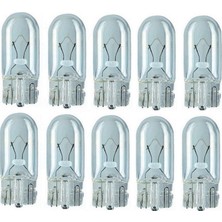 Parçafix 12V 5W Dipsiz Park ve Gosterge Ampulu Normal T10 (2 Adet)