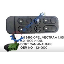 Parçafix Cam Dugmesi Dörtlü Orta Konsol Vectra A 88-96