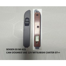 Parçafix Cam Dugmesi Sağ 12V Mitsubishi Canter 2007-