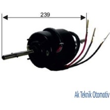Parçafix Klima Motoru 24V Otoyol Deutz Mot. Otobus Dar