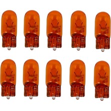 Parçafix 12V 5W Dipsiz Park ve Gosterge Ampulu Turuncu T10