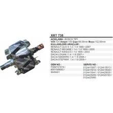 Parçafix Rotor 12V 100A Clio 2 Megane Kangoo Dacia Logan