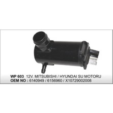 Parçafix Cam Su Motoru 12V Toyota Uyumlu 97>hyundai H100 Kia Ceres