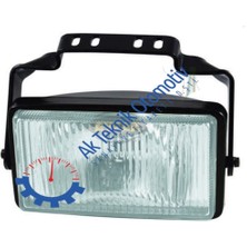 Parçafix Sis Lambası Beyaz Halojen Mafsalli Siyah Tas