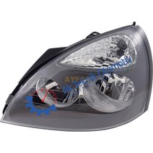 Far Sağ Clio 2005-2009 Gri Cerceveli Manuel