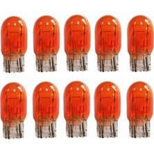 12V 21W 5W Çiftli Buyuk Dipsiz Ampul Sarı