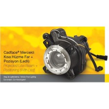 Far Cadface Kisa Ledli H1 24V Mercekli Motorlu